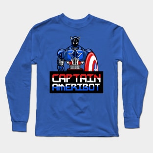 Captain Ameribot Long Sleeve T-Shirt